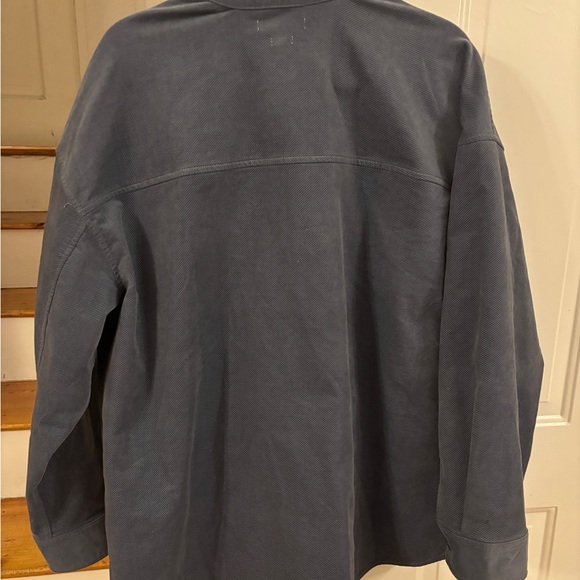 Madewell Slate Blue corduroy jacket preppy, classic, travel friendly shacket - Picture 4 of 4